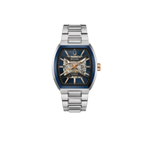 This Bulova men’s watch from the Maquina collection offers daringly avant-garde design