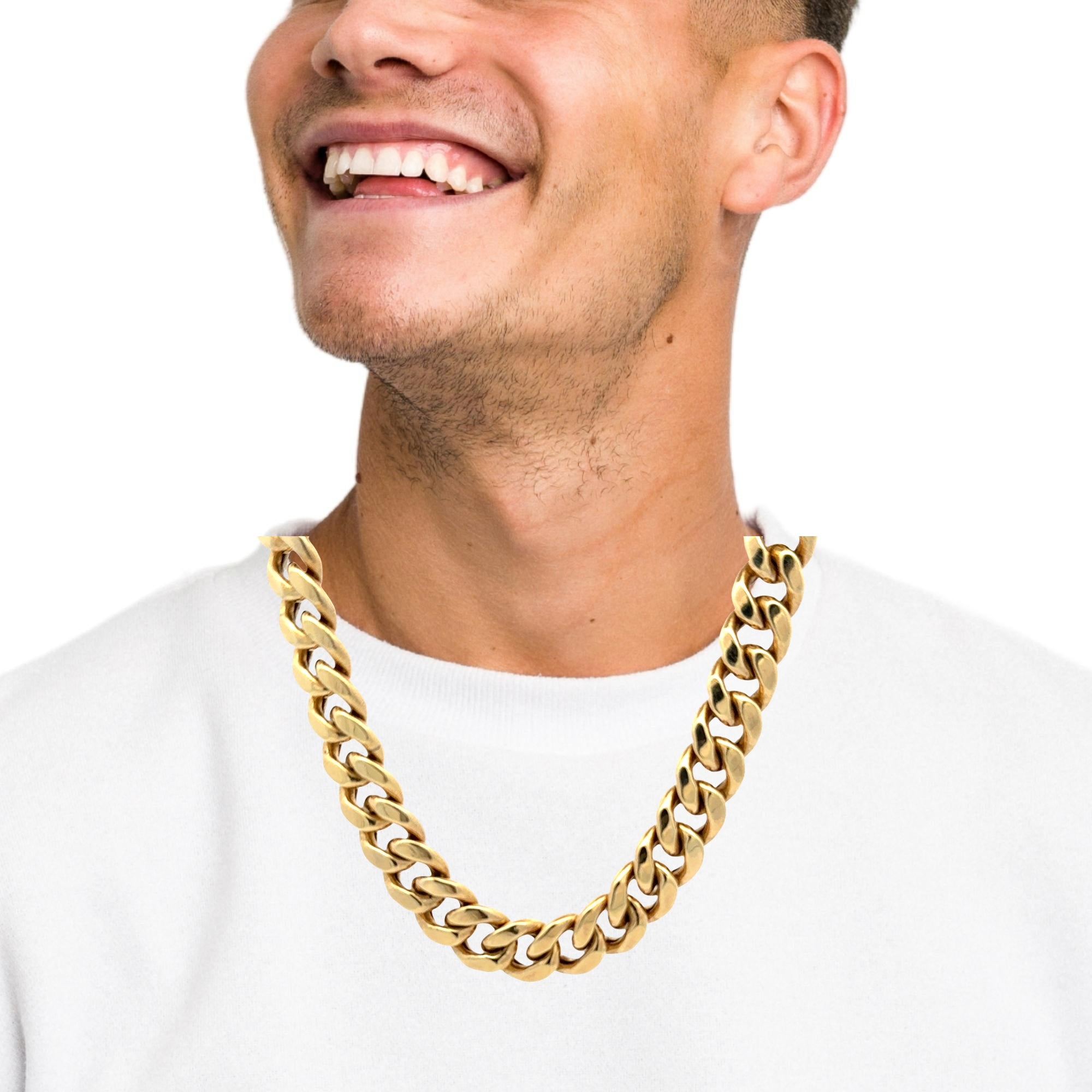 10 karat yellow gold miami cuban link chain. Solomon Jeweler Kansas