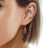 Elegant Women’s Diamond Dangle Earrings – Solomon Jeweler