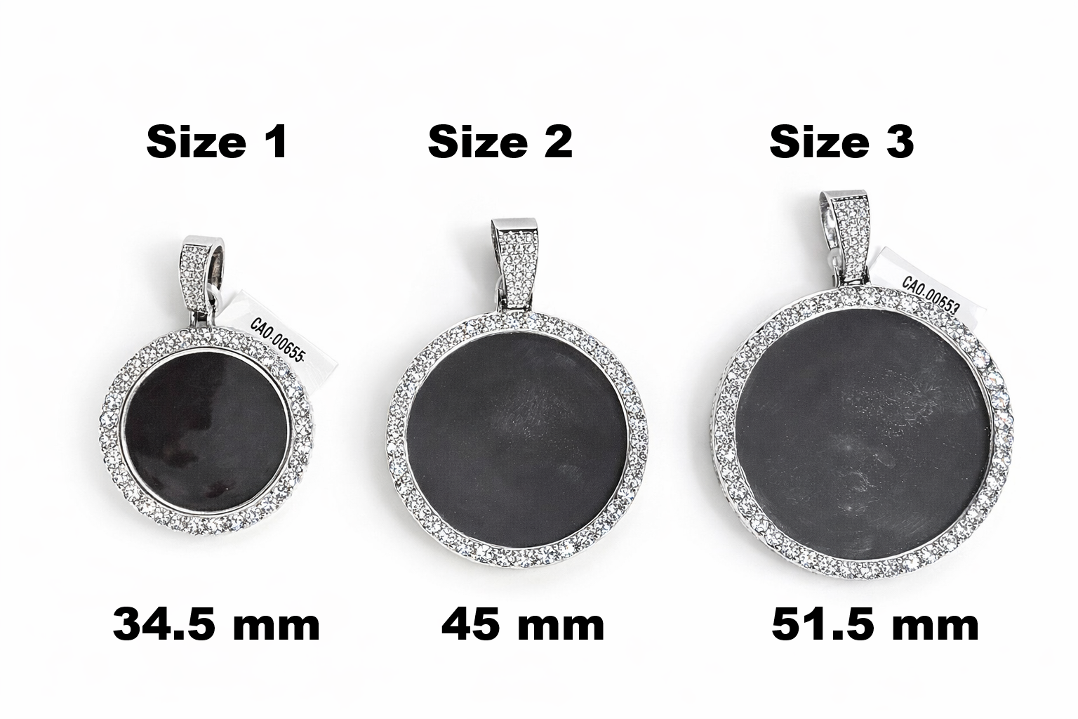 Silver memorial keepsake pendant by Solomon Jeweler
