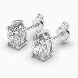 1 1/2 CT. T.W. Pear Shaped Certified Lab Diamond Solitaire Stud Earrings (VS1-E)