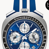 The new limited-edition Bulova Racing Chronograph combines  legendary muscle car customizer Carroll Shelby’s trailblazing racing style with Bulova’s innovative watchmaking technology. 