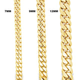 12MM Solid Gold Miami Cuban Bracelet – Solomon Jeweler