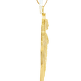 10 Karat Yellow Gold St. Jude Pendant - Solomon Jewelers