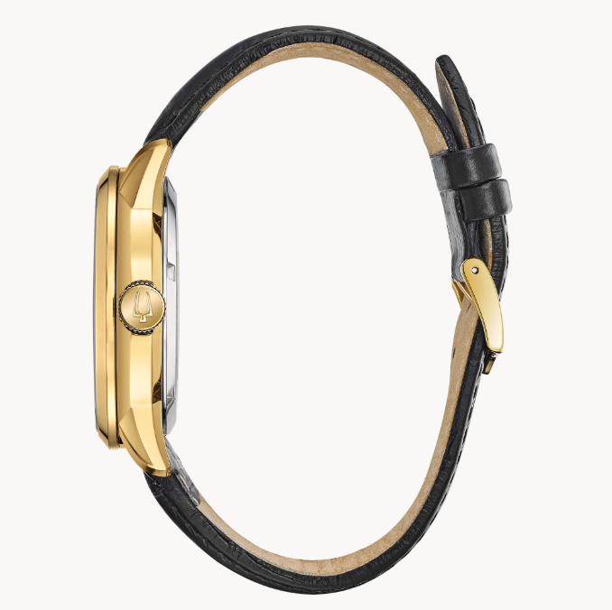 Sophisticated design with full exhibition dial and case-back. Solomon Jeweler.