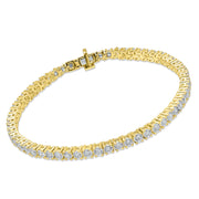 2 CT. T.W. Certified Lab Diamond Tennis Necklace in 14k Gold