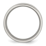 Titanium Brushed 6mm Flat Band