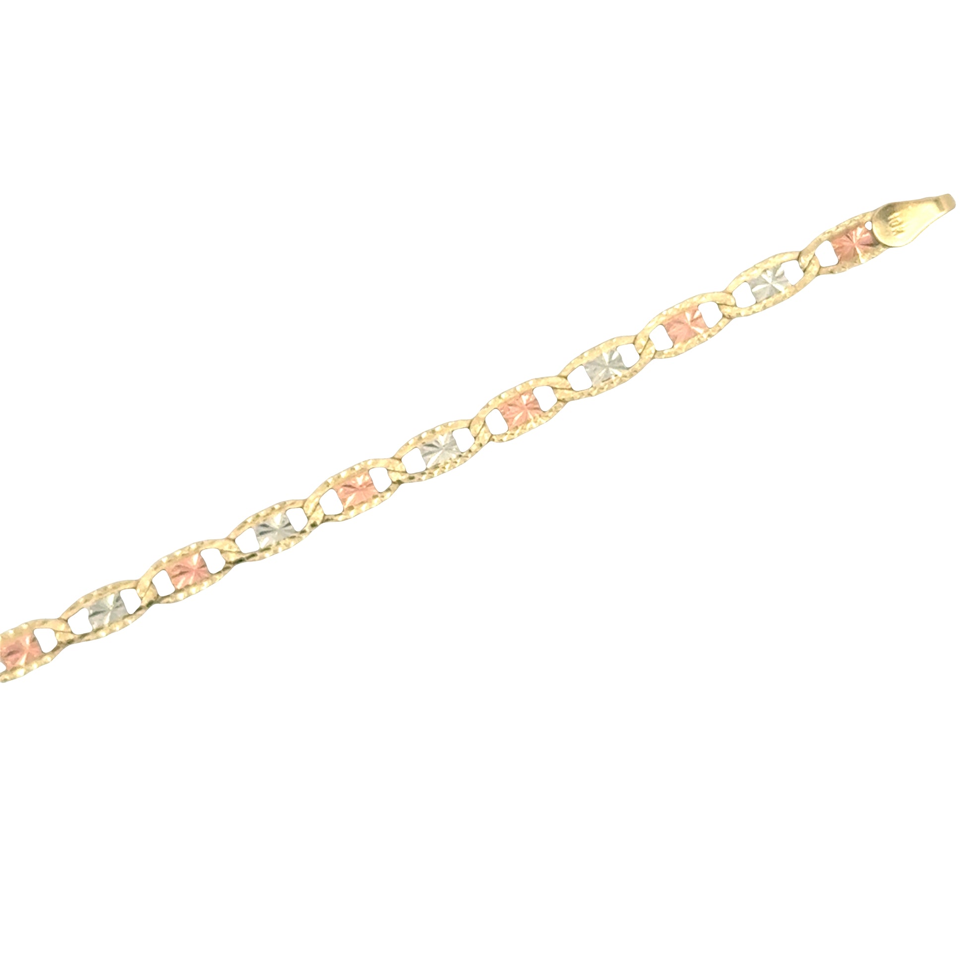 diamond cut valentino gold chain unisex