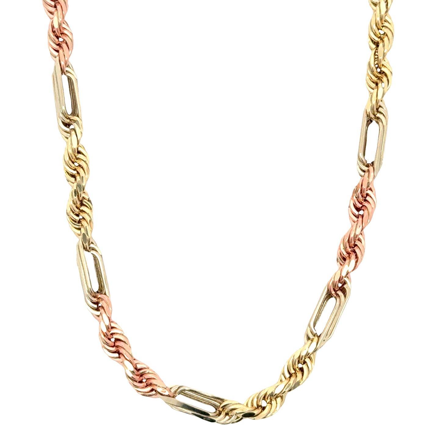 Two tone Milani Chain Available at Solomon Jeweler Wichita Kansas.