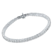 7 CT. T.W. Certified Lab Diamond Tennis Necklace in 14k Gold