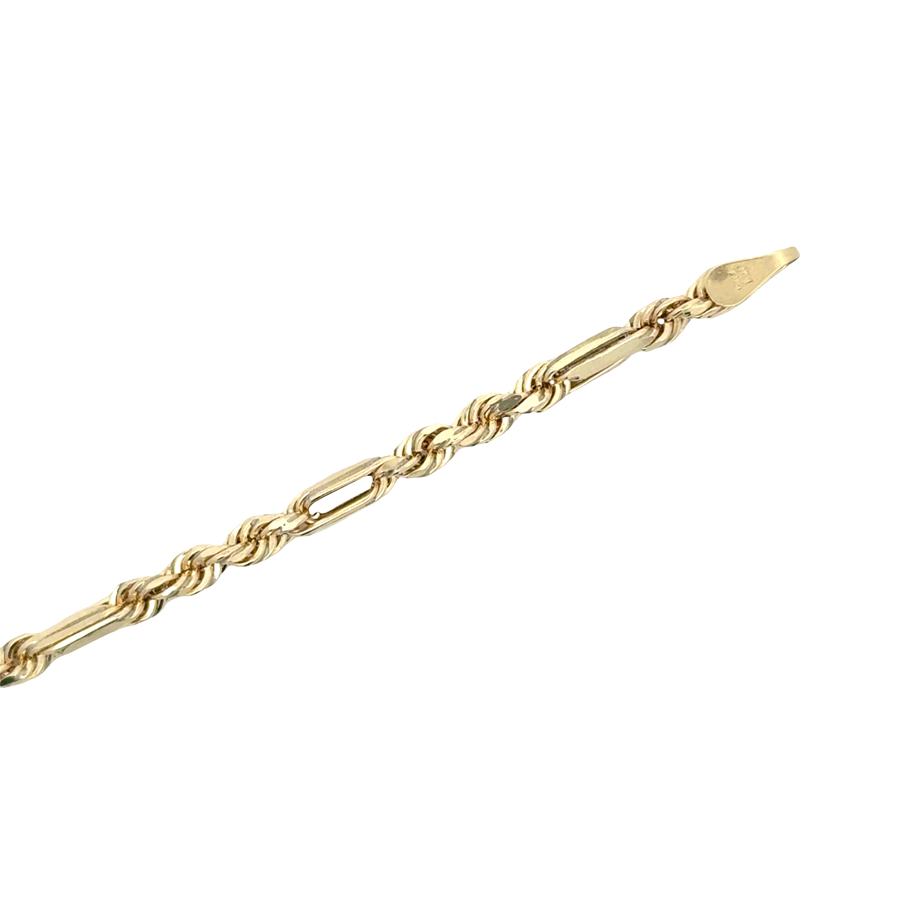 10k hollow milano chain necklace.