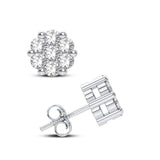 14K 0.32CT Diamond Earring