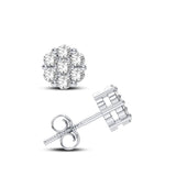 14K 0.14CT Diamond Earring