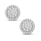 14K  1.01CT  Diamond Earring