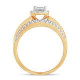 14K  4.00CT PR/CT  Diamond BRIDAL   RING