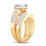 14K  2.00CT  DIAMOND  BRIDAL  RING