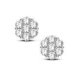 14K 0.91CT Diamond Earring