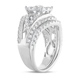 14K  1.90CT  DIAMOND  BRIDAL  RING