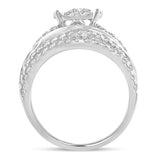 14K  1.90CT  DIAMOND  BRIDAL  RING