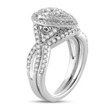 14K  1.00CT  Diamond  BRIDAL  RING