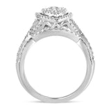 14K  1.00CT  Diamond  BRIDAL  RING