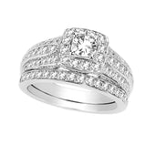 14K  1.38CT  Diamond  BRIDAL  RING