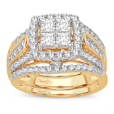 14K  2.25CT  DIAMOND  BRIDAL  RING