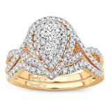 14K  1.00CT  Diamond  BRIDAL  RING