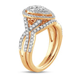 14K  1.00CT  Diamond  BRIDAL  RING