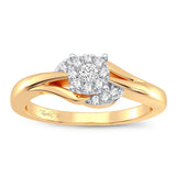 14K 0.11CT Diamond Ring