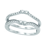 14K  0.35CT Diamond  RING GUARD