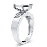 10K 0.19CT Diamond Ring