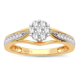 10K 0.25CT Diamond Ring