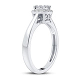 10K 0.25CT Diamond Ring