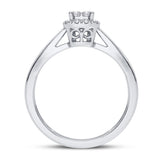 10K 0.25CT Diamond Ring