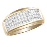 14K 2.00CT Diamond MEN&apos;S BAND