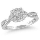 10K 0.33CT Diamond RING