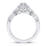 10K 0.33CT Diamond Ring