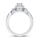 10K 0.33CT Diamond Ring