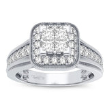 3/4 Ct Diamond Engagement Ring in 10 Karat Gold