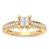 10K 0.50CT Diamond Ring