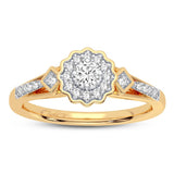 10K 0.20CT DIAMOND RING