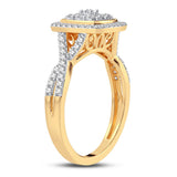 10K 0.10CT DIAMOND RING