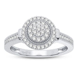 10K 0.10CT DIAMOND RING