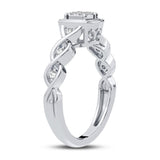 10K 0.13CT DIAMOND RING