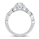 10K 0.13CT DIAMOND RING