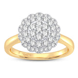 10K 0.50CT DIAMOND RING