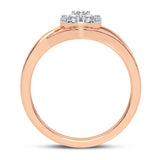 10K 0.10CT DIAMOND RING