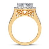 10K 0.75CT DIAMOND RING