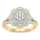 10K 0.50CT DIAMOND RING